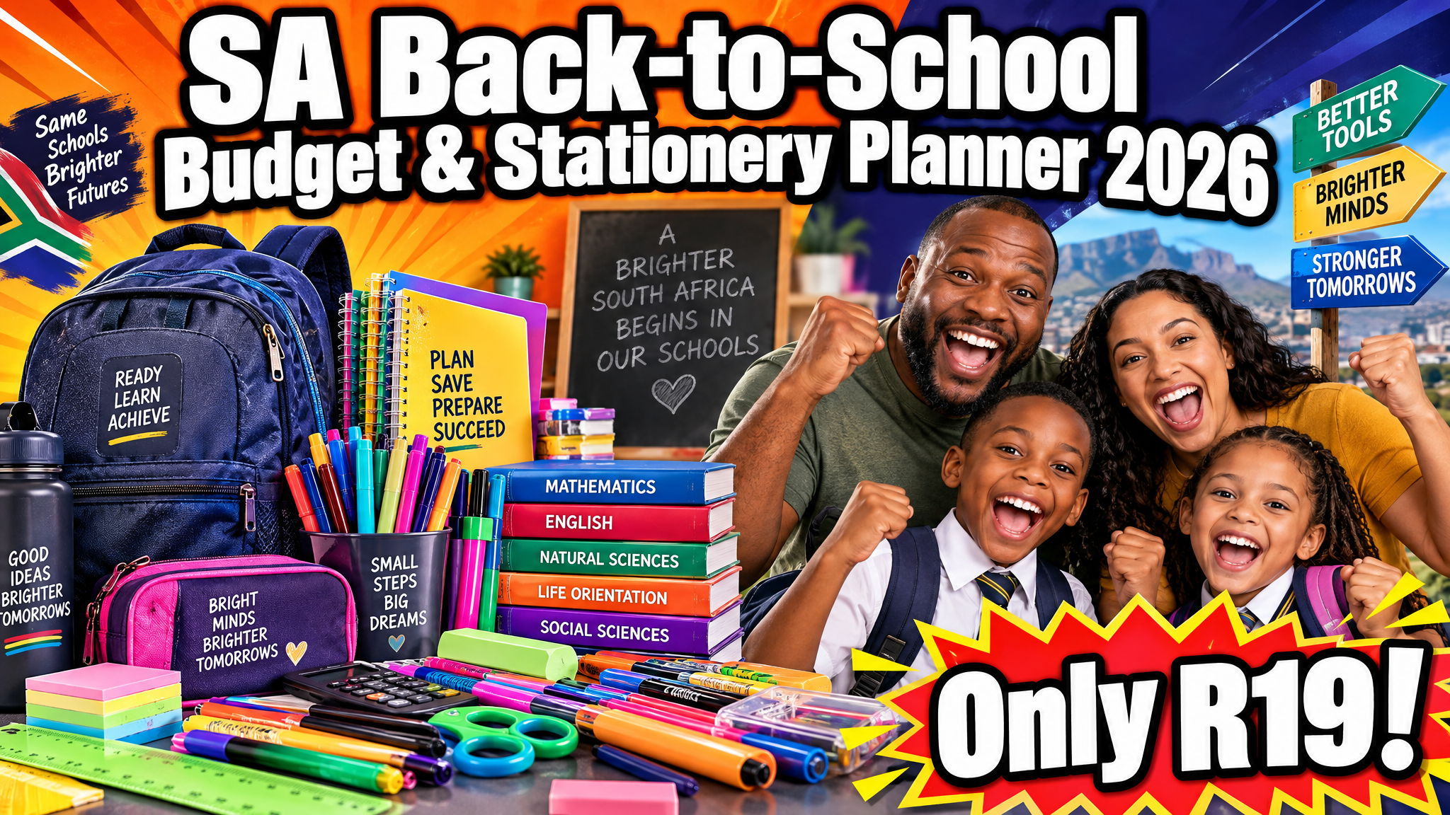 SA Back-to-School Budget & Stationery Planner 2026