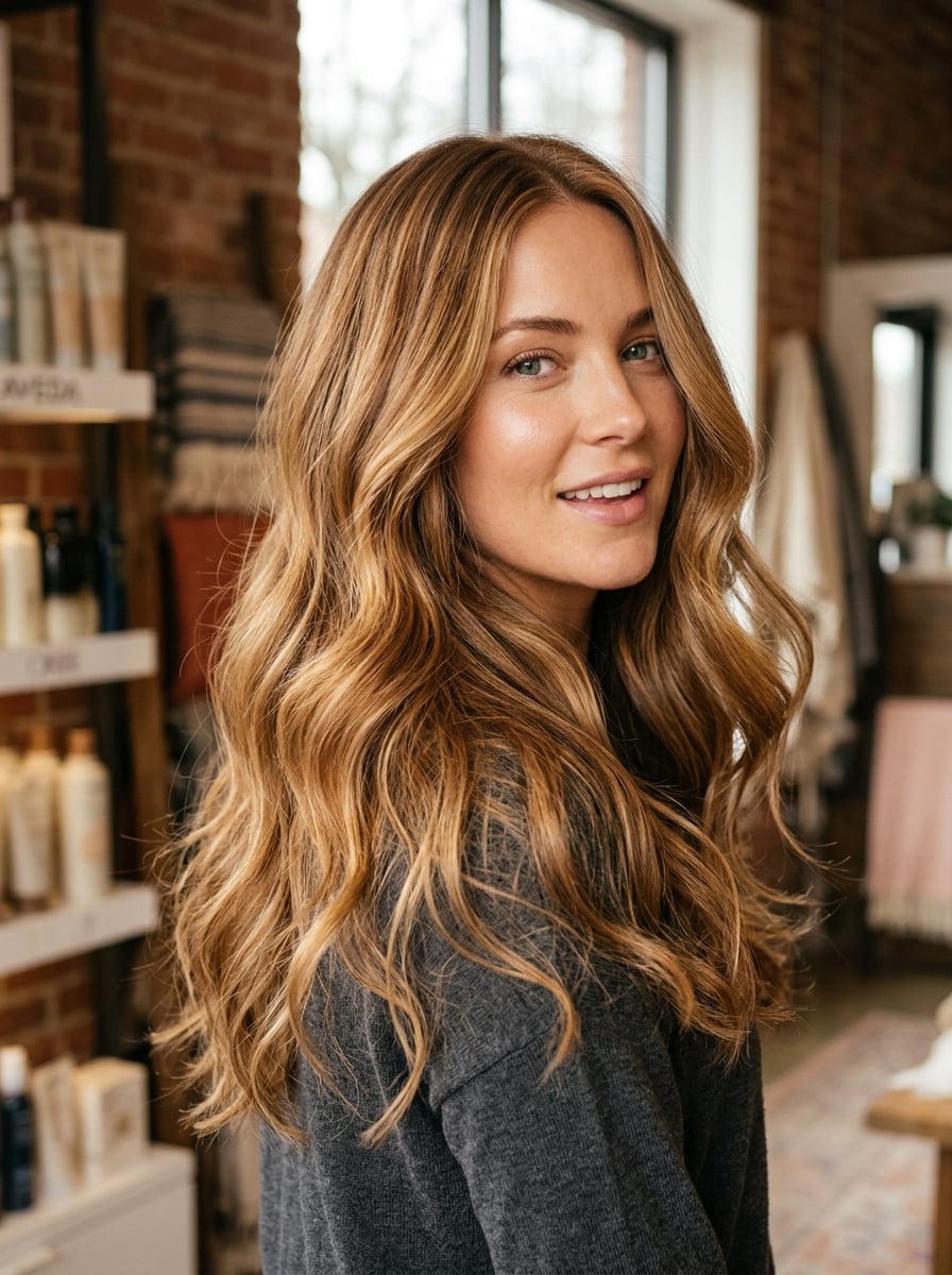 Cabelo saudável com brilho natural