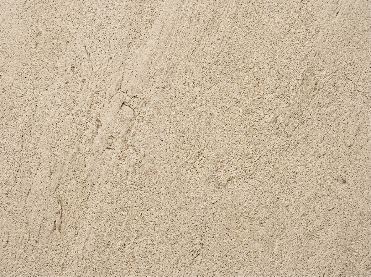 Close-up of the matte diatomaceous earth stone surface texture of the bath mat