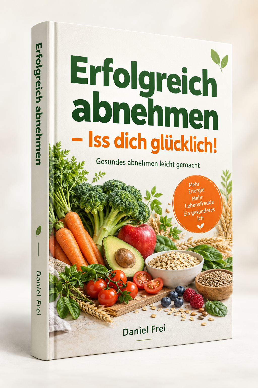 E-Book-Cover: Erfolgreich abnehmen – Iss dich glücklich! von Daniel Frei