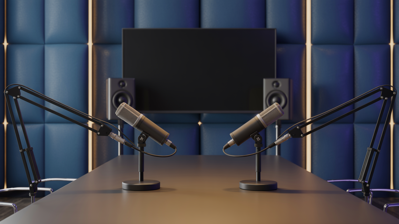 Quality at the Foundation podcast studio