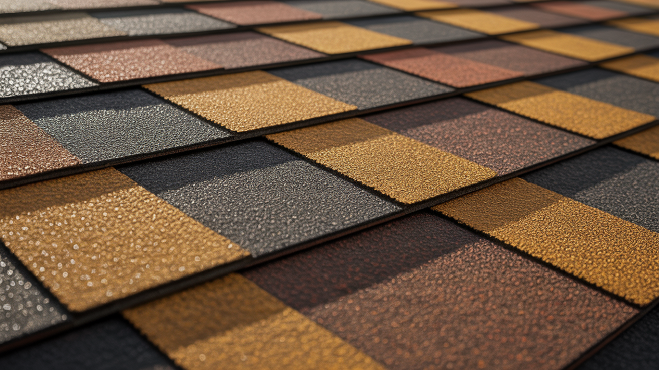 Owens Corning Amber shingle close-up