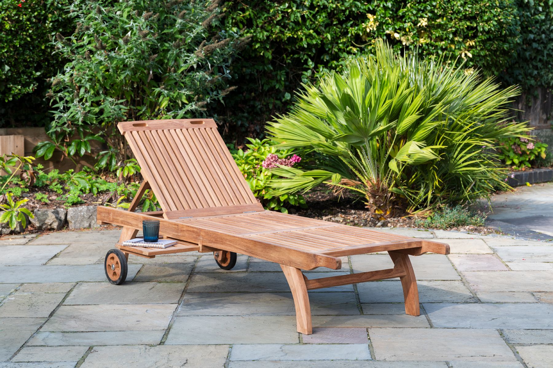 Capri Teak Sun Lounger
