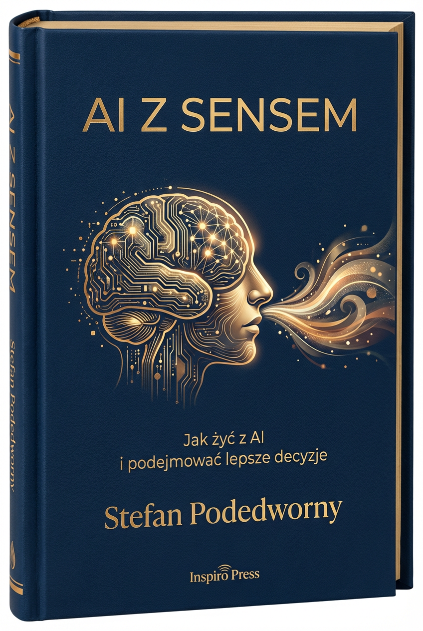 Book cover: AI z sensem