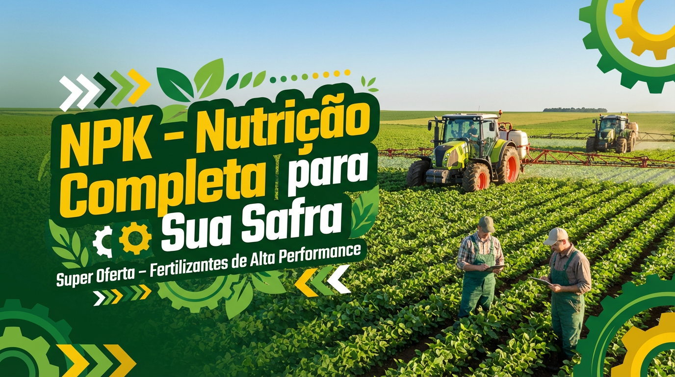 Super Desconto em Fertilizantes NPK
