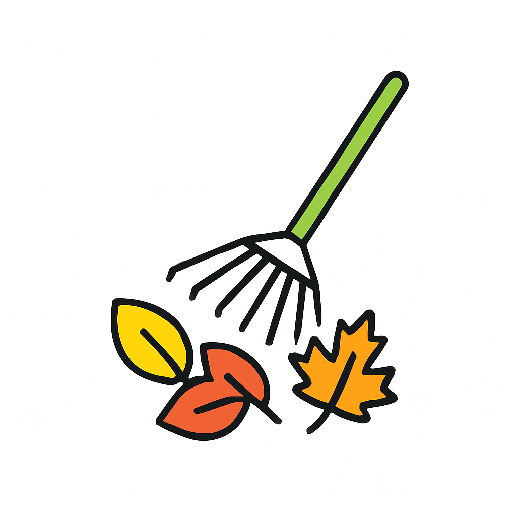 Icône Ratissage de pelouse