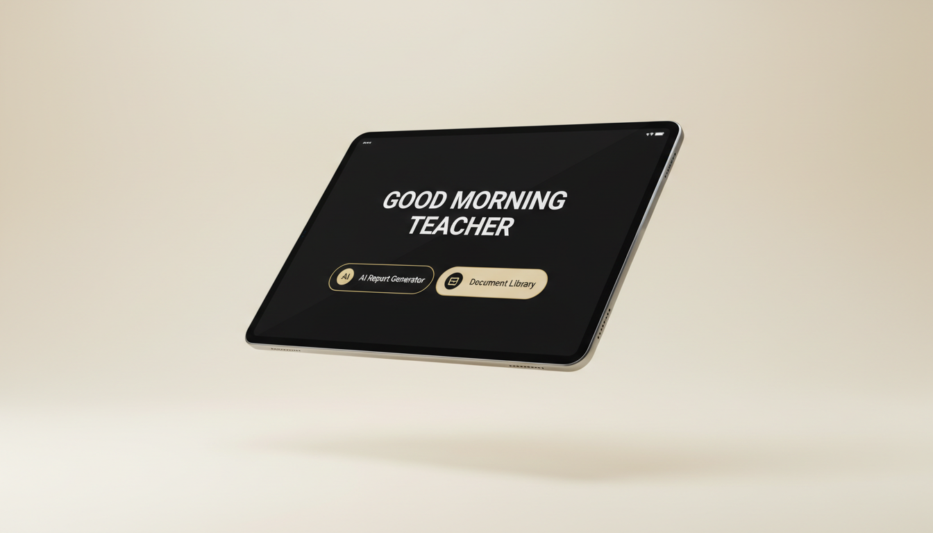 SchoolHub Dark Mode Interface