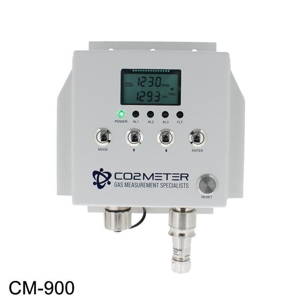 CO2 gas detector for atmospheric monitoring