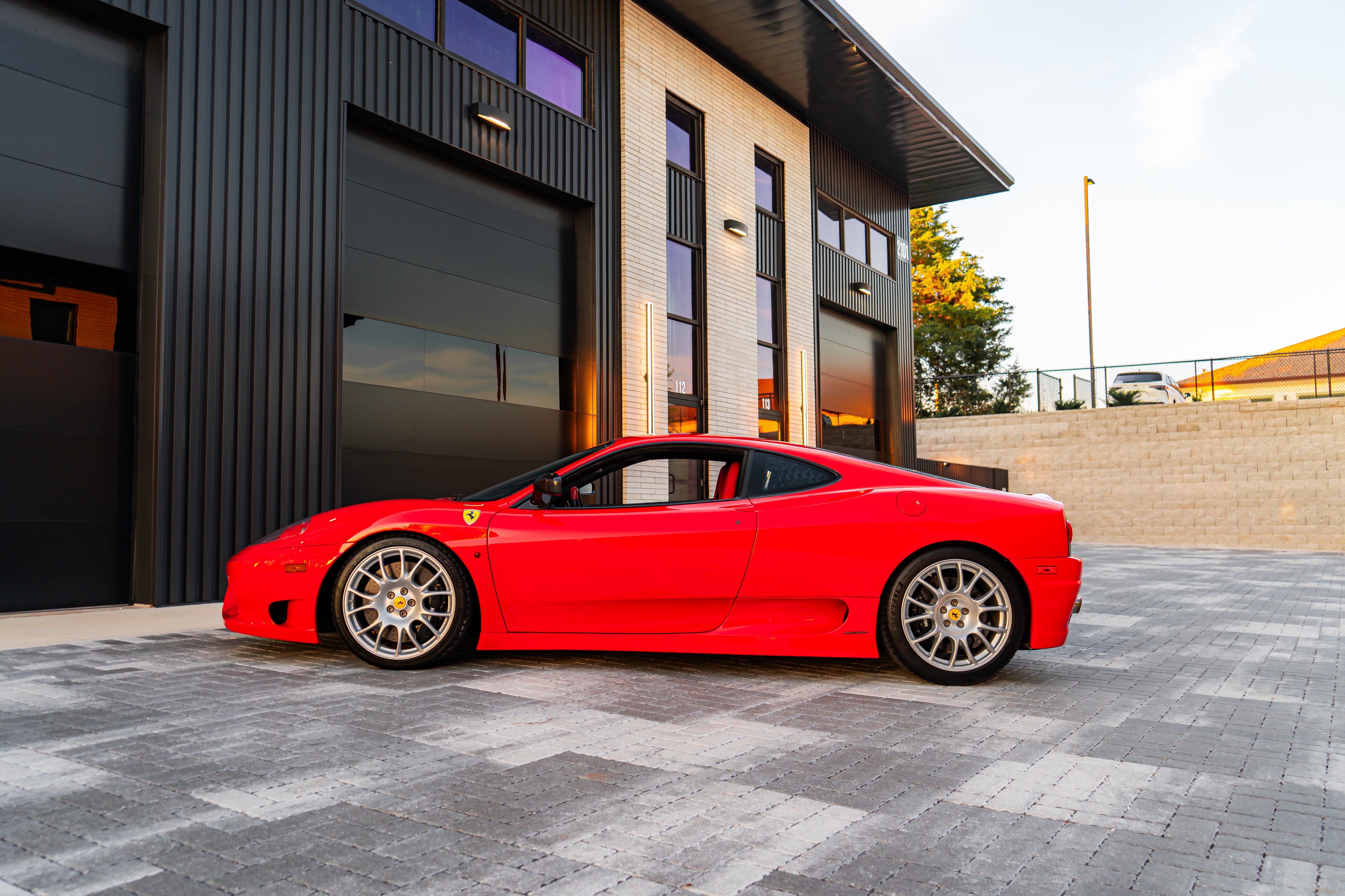 2004 Ferrari 360 Challenge Stradale driver side profile
