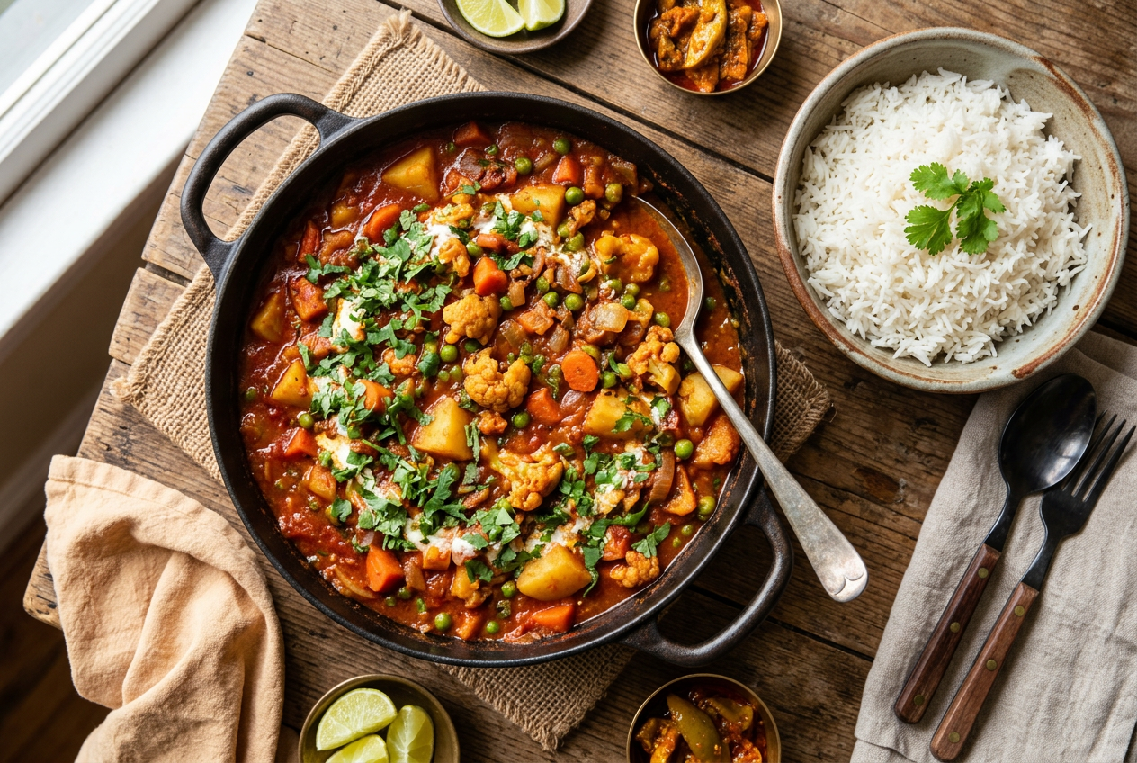 Big-Batch Vegetable Curry
