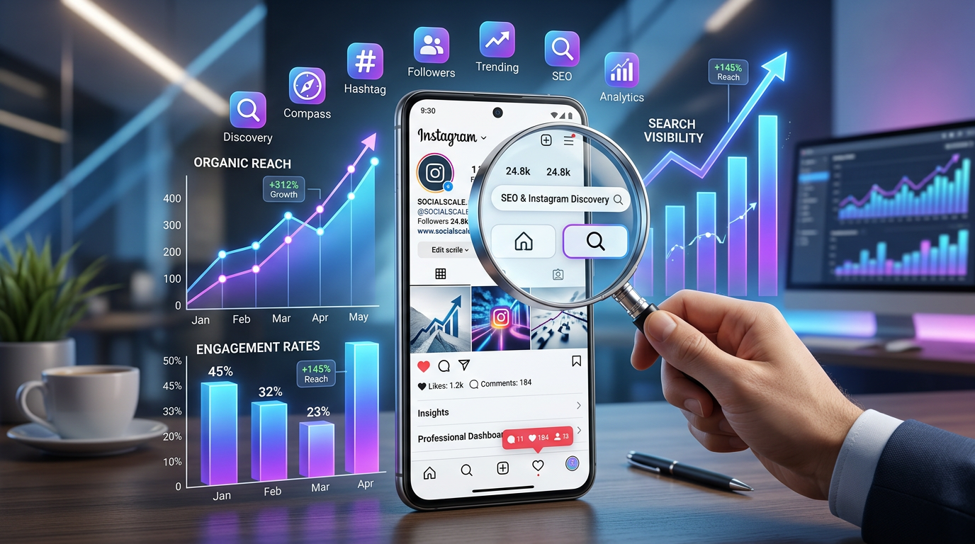 SEO para Instagram: Como Ser Encontrado por Mais Clientes (Guia Prático)