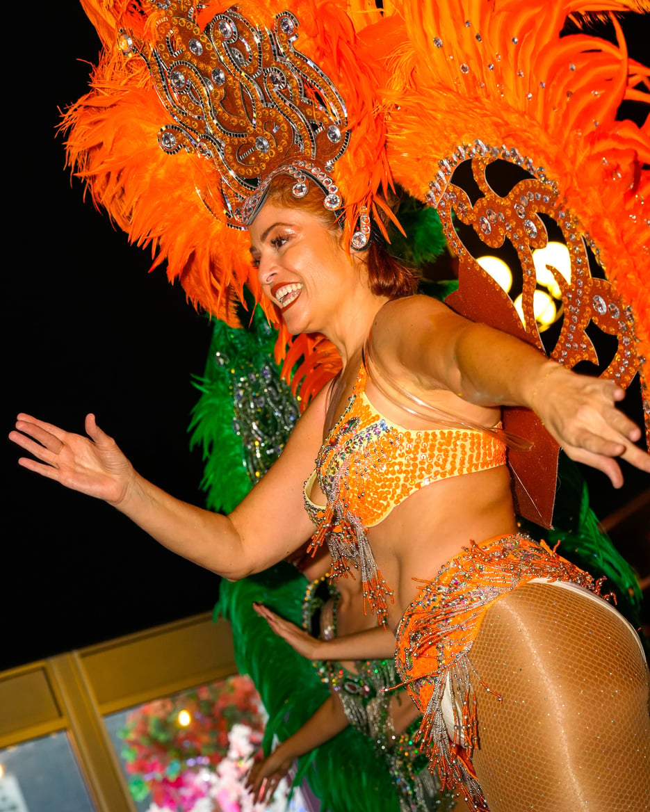 The color of Brazilian dance
