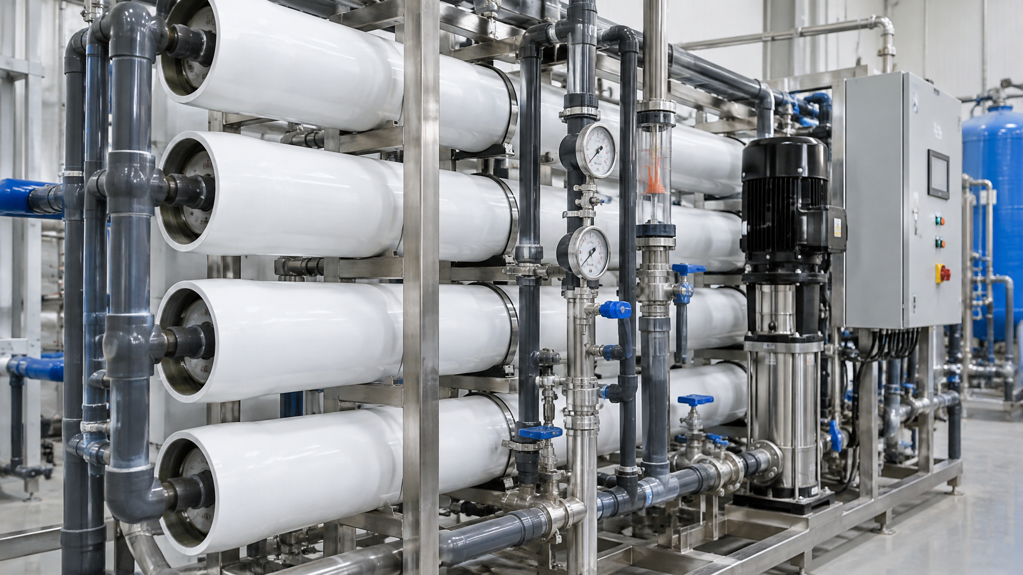 Skid-Mounted RO & Filtration