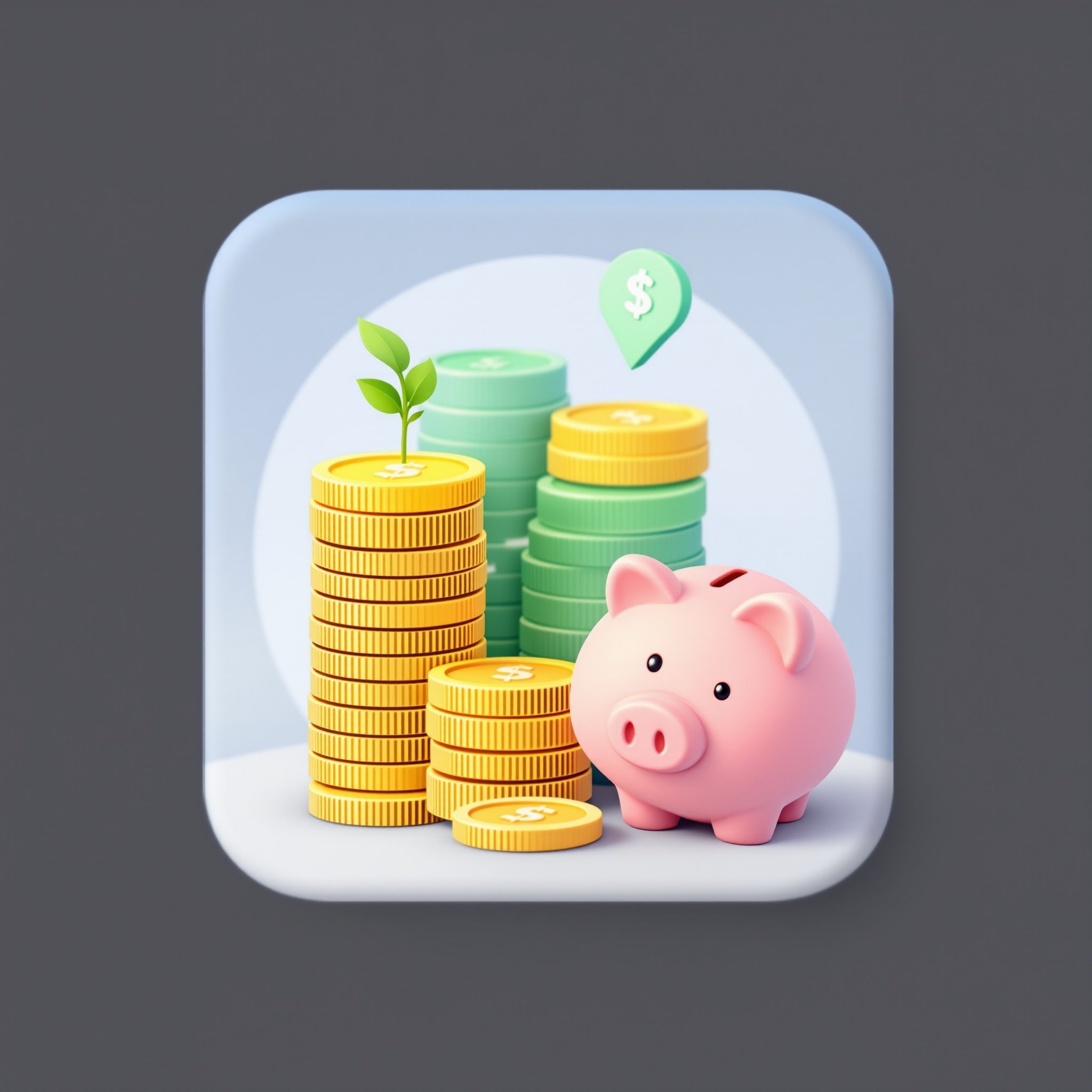 Finanzen mit Flow Icon