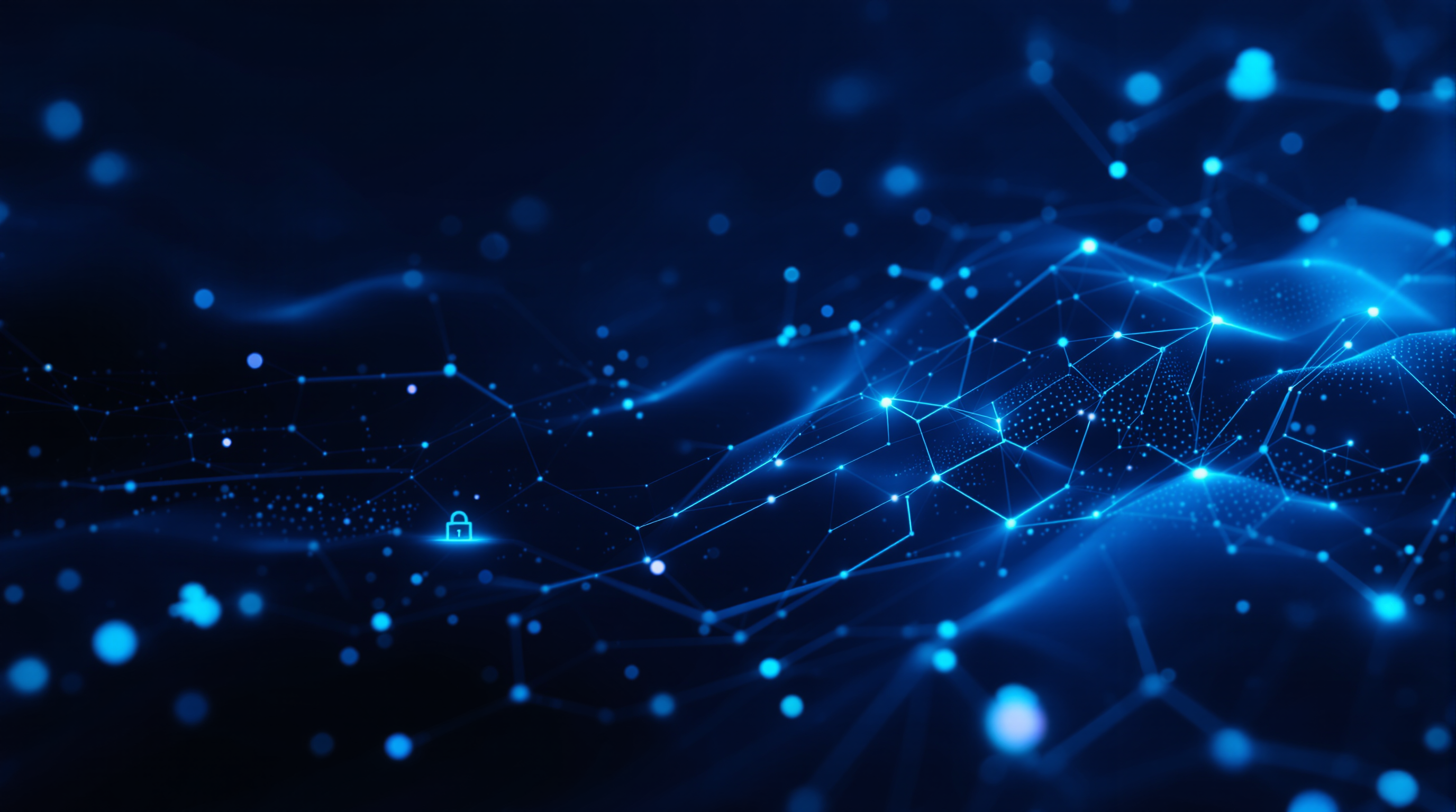 Secure digital network background