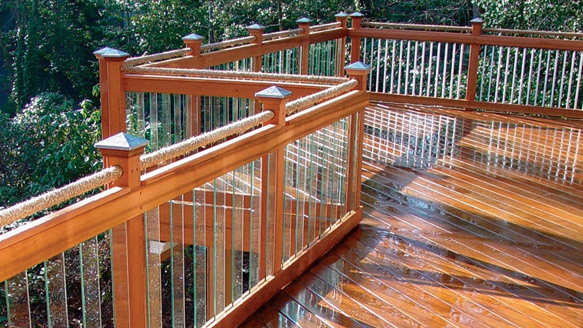 Premium Hardwood Deck