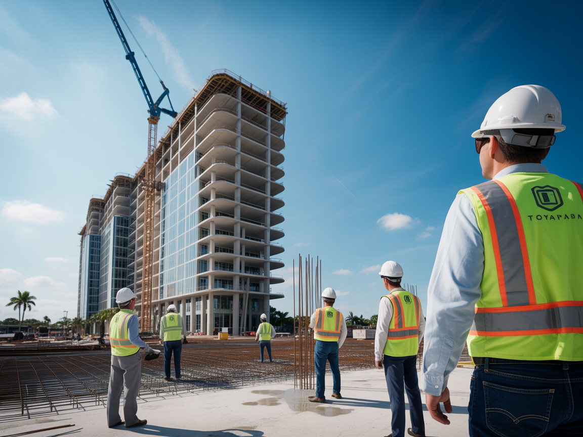 Professional construction site in Tampa, Florida - SunCoast Build Partners