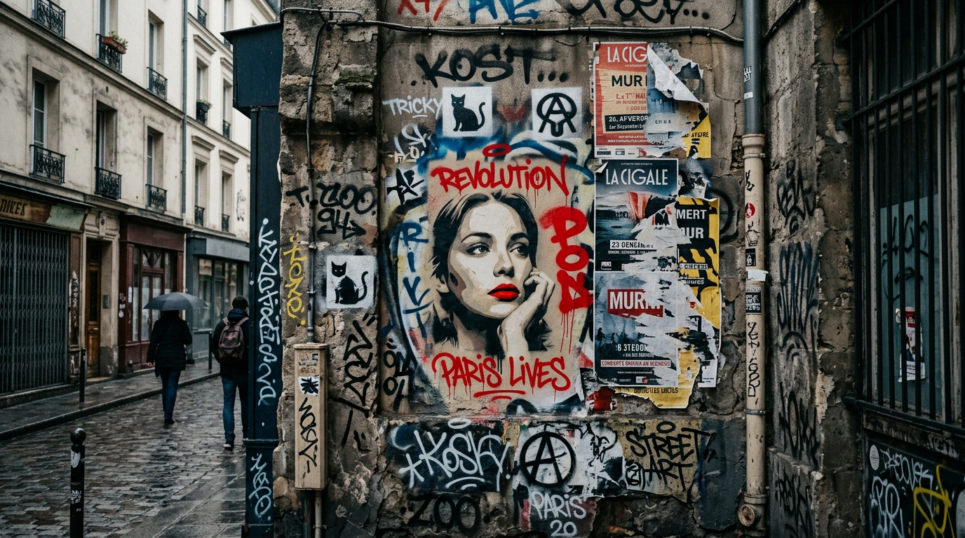Taxonomy of Parisian Graffiti