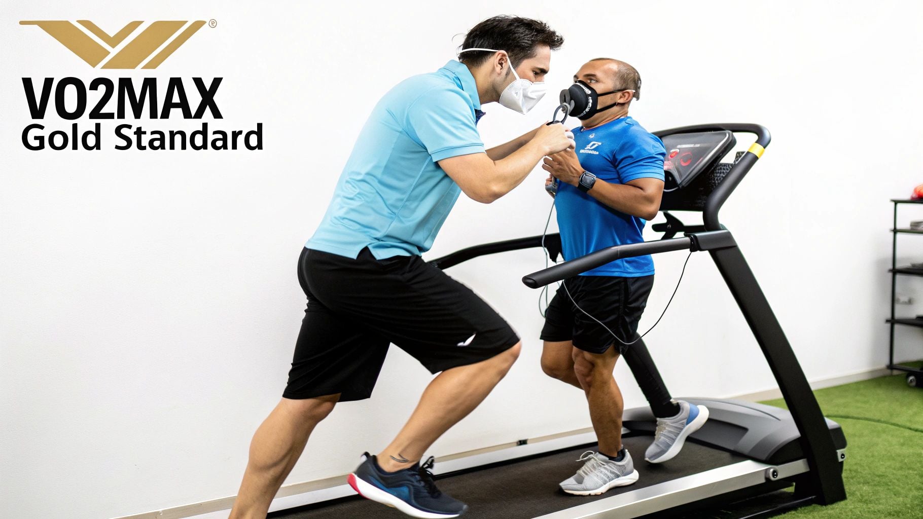 VO2max test op een loopband