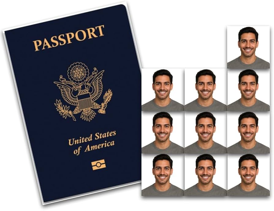 Fotos para passaporte e identidade
