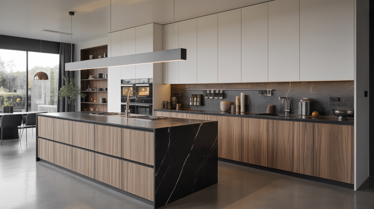 Coastal Villa Kitchen