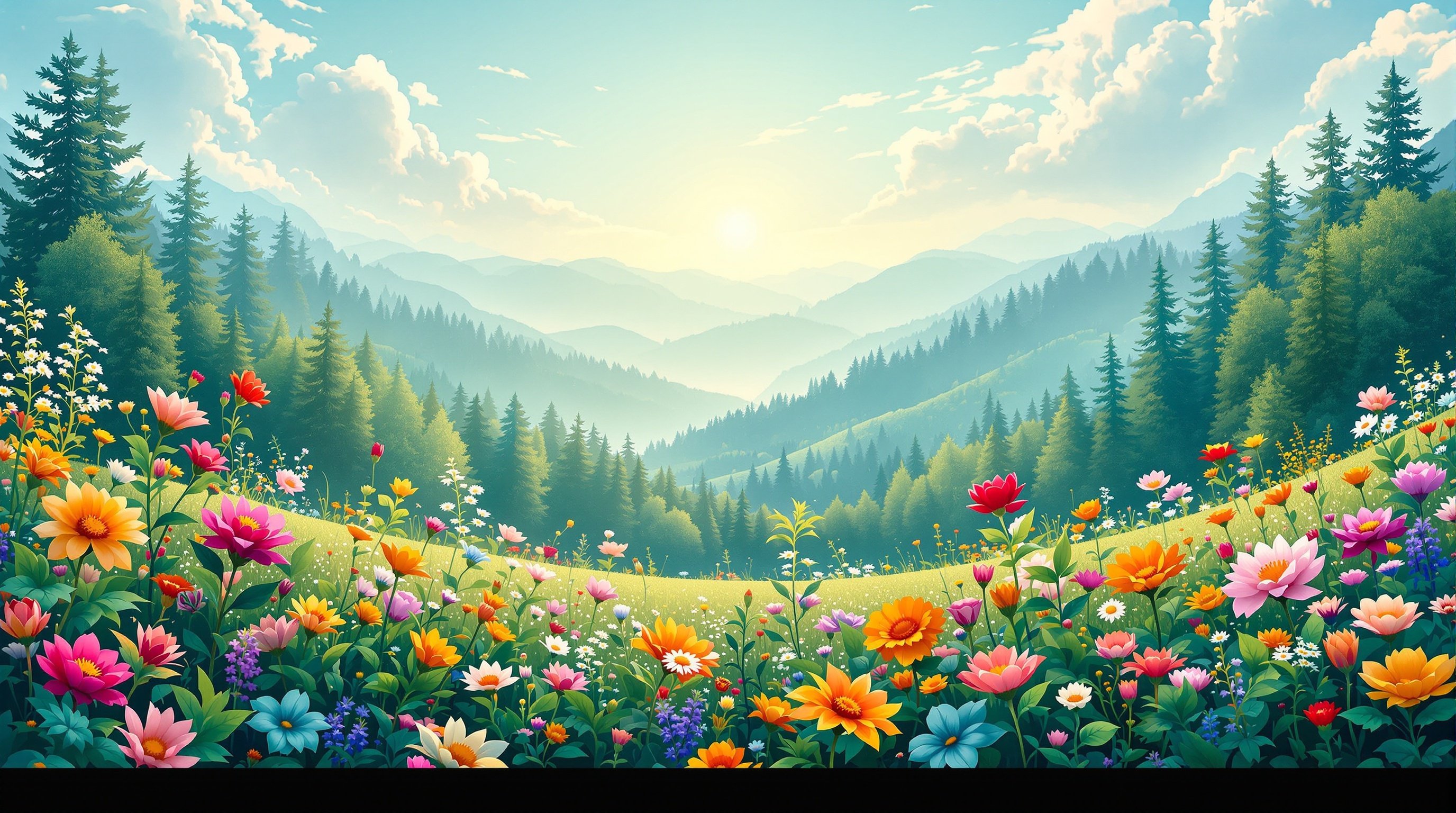 Nature inspired background