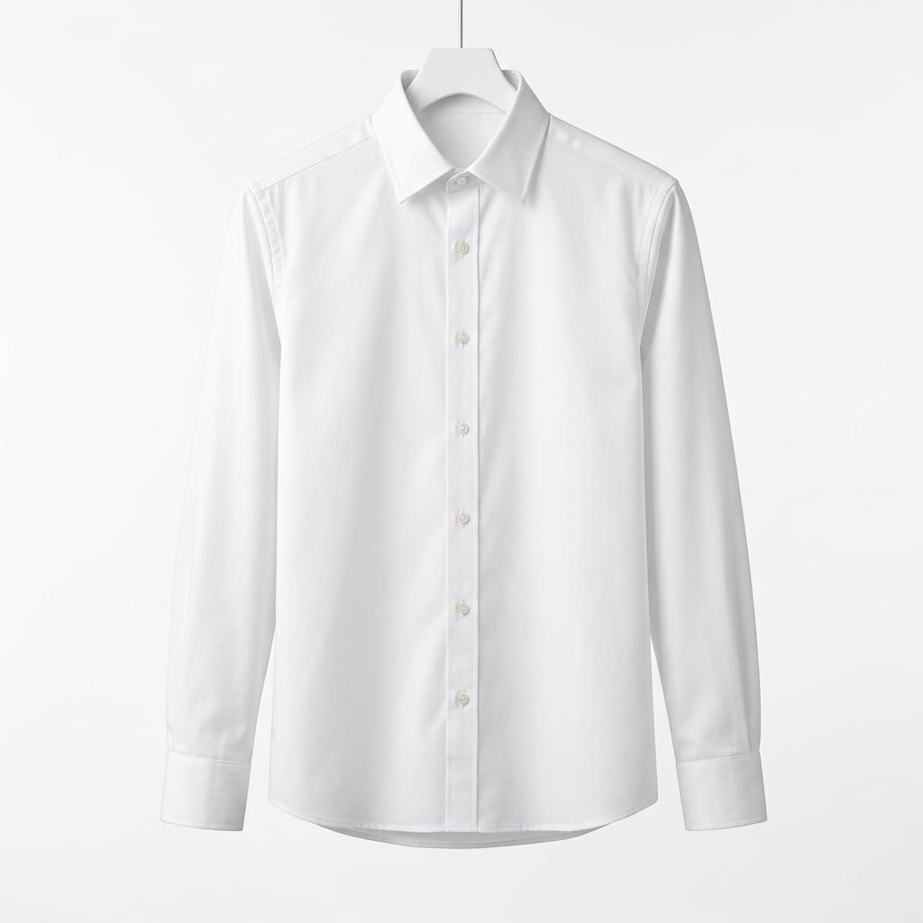 Port Authority Easy Care Button-Up Shirt in White