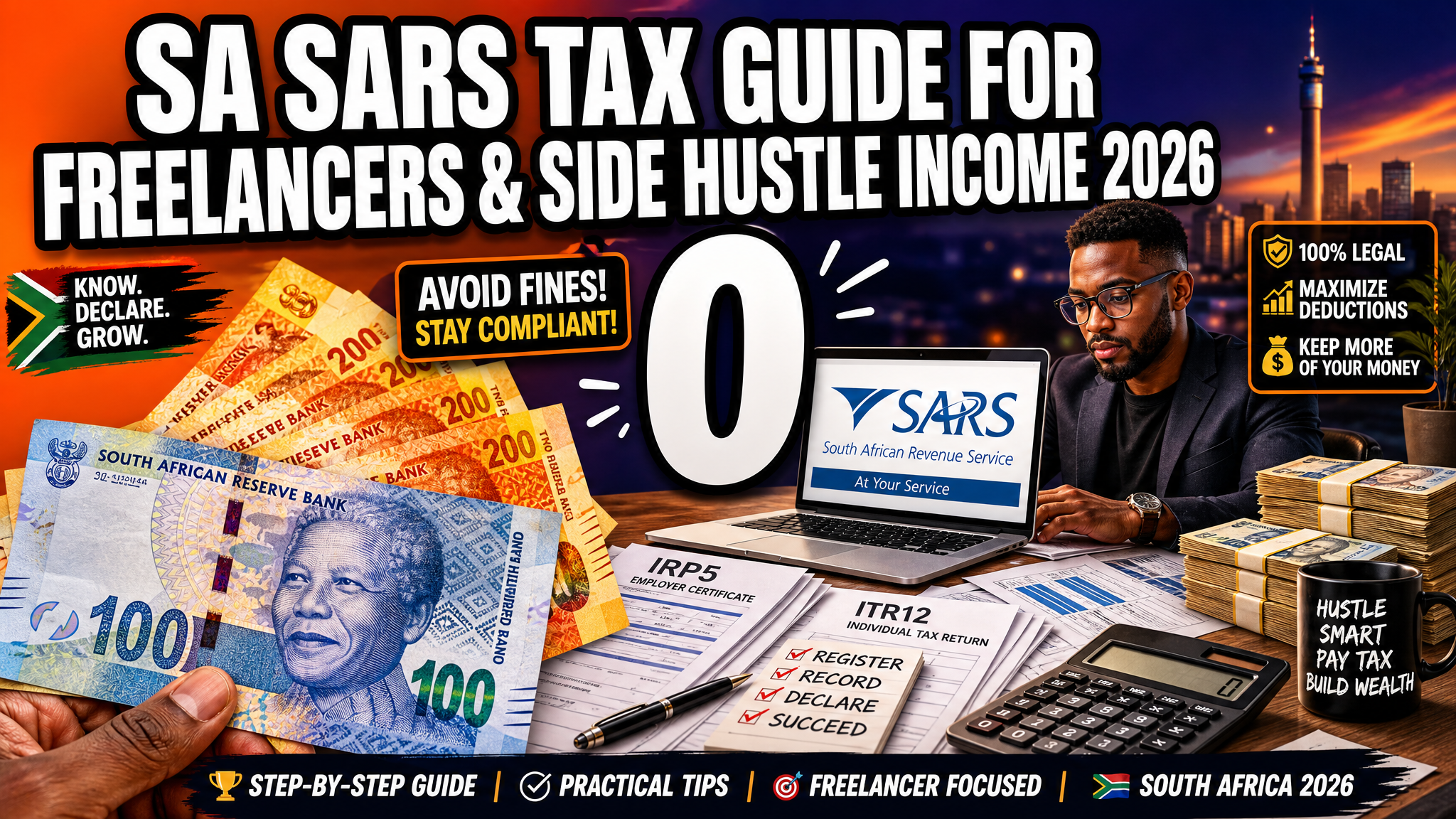 SA SARS Tax Guide for Freelancers & Side Hustle Income 2026