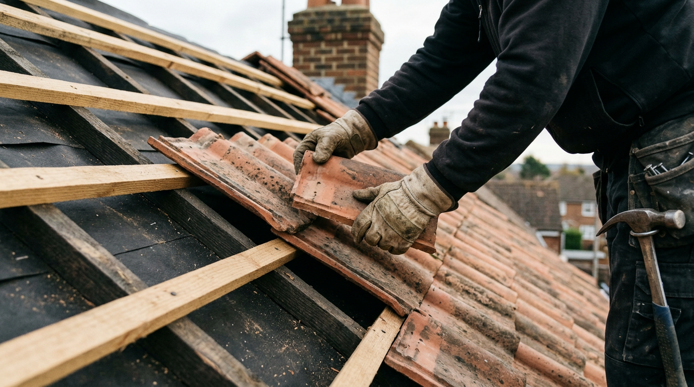 Roof Repairs work example 5
