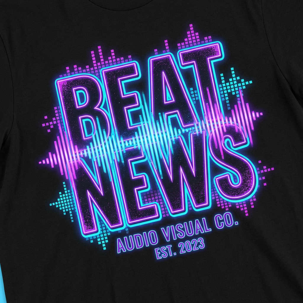 Beat News Urban Neon Design