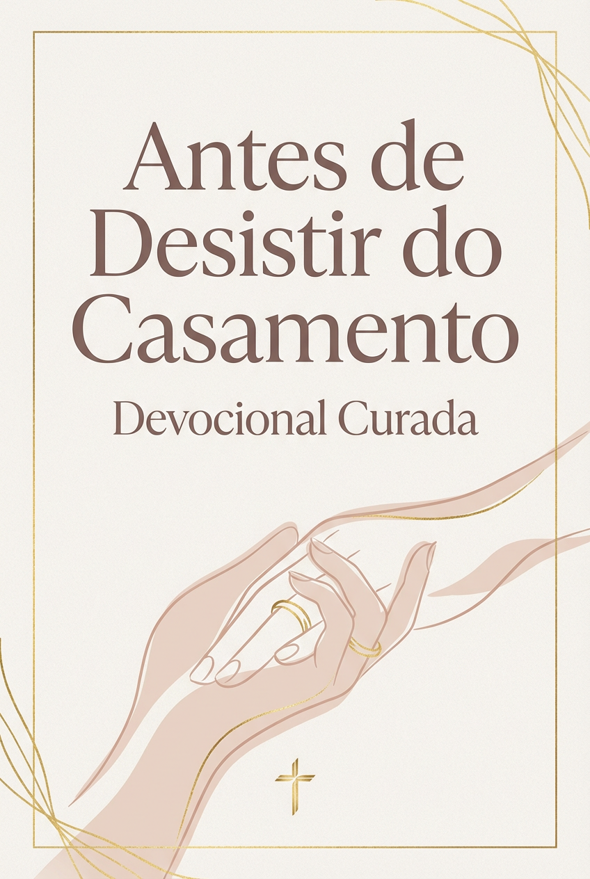 Antes de Desistir do Casamento