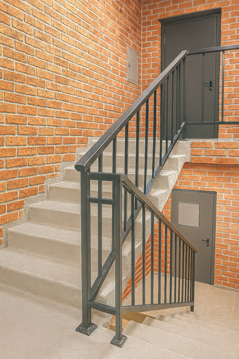 Перила для сходів в під'їзді
