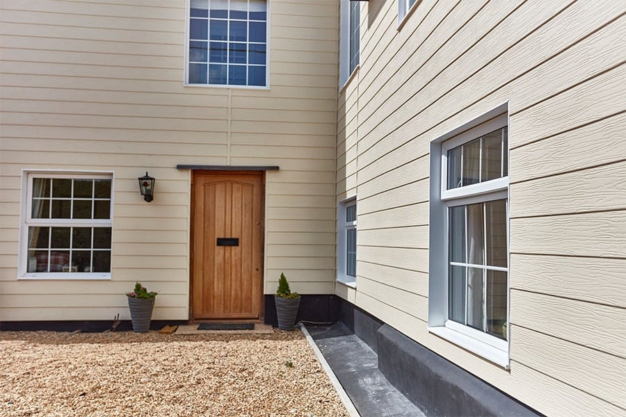 UPVC cladding and fascia