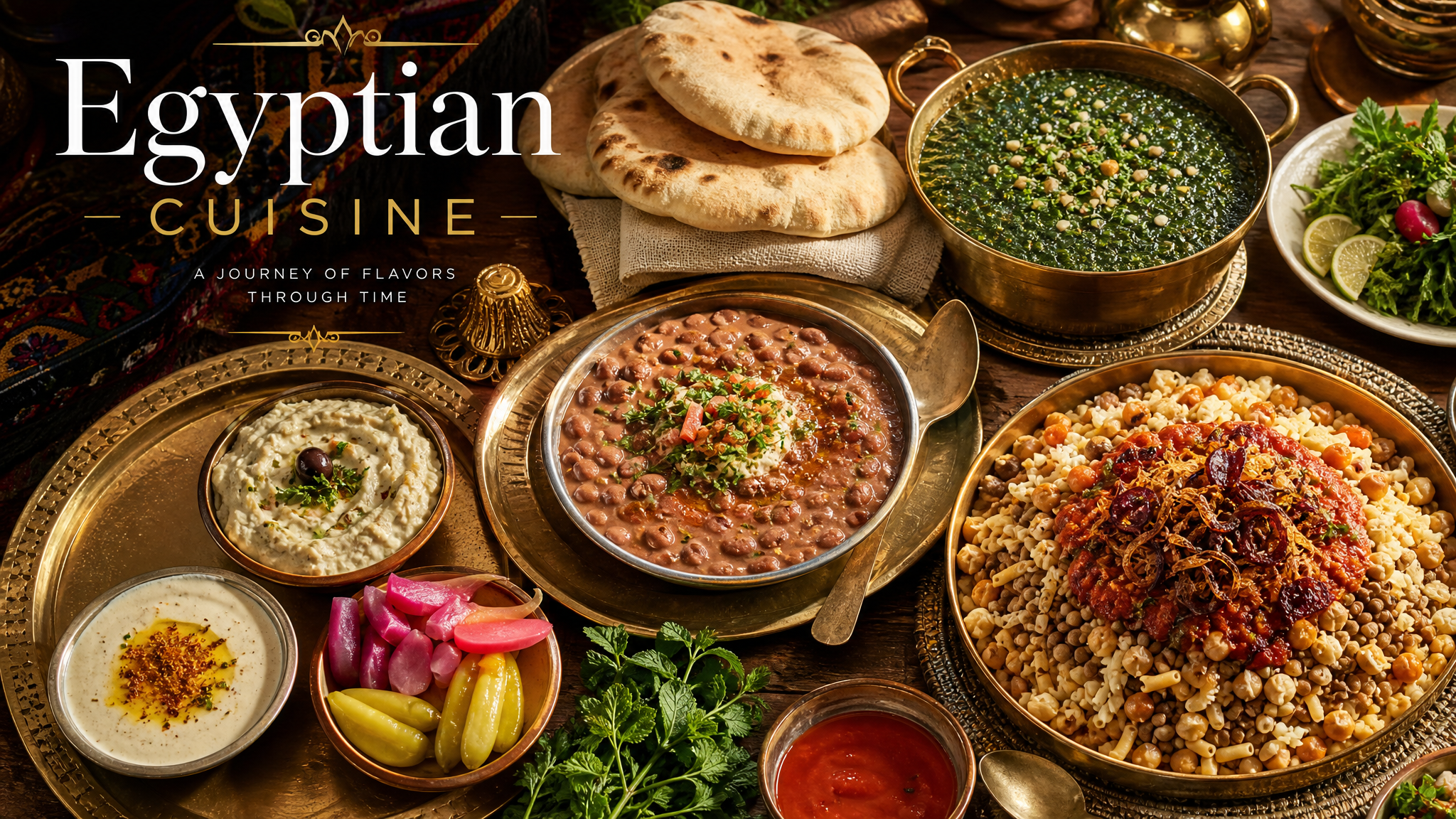 Egyptian cuisine — signature dishes and ingredients