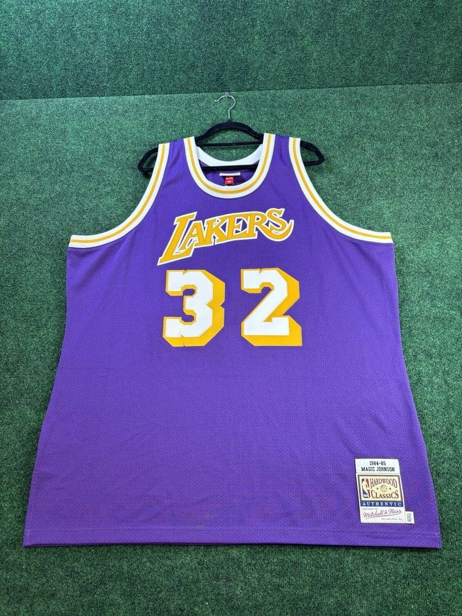 Magic Johnson LA Lakers 1984-85 Authentic Jersey