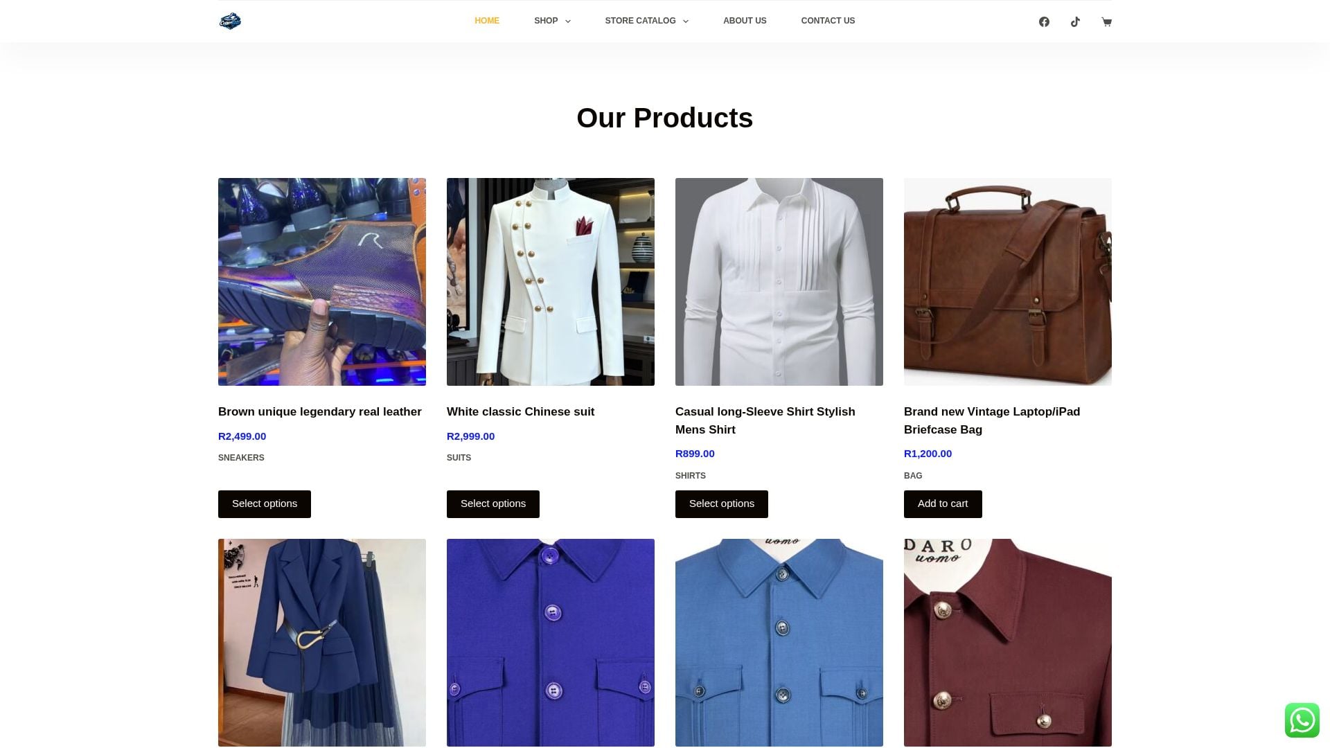 Cushion Kicks website screenshot