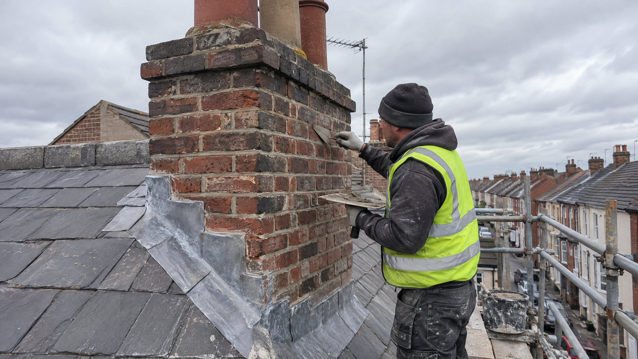 Chimney Work project 3 in Cardiff