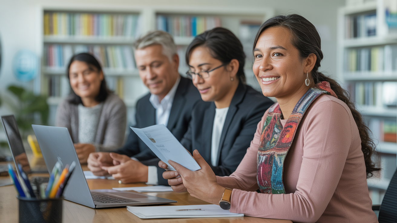 Community development financial institution serving diverse families