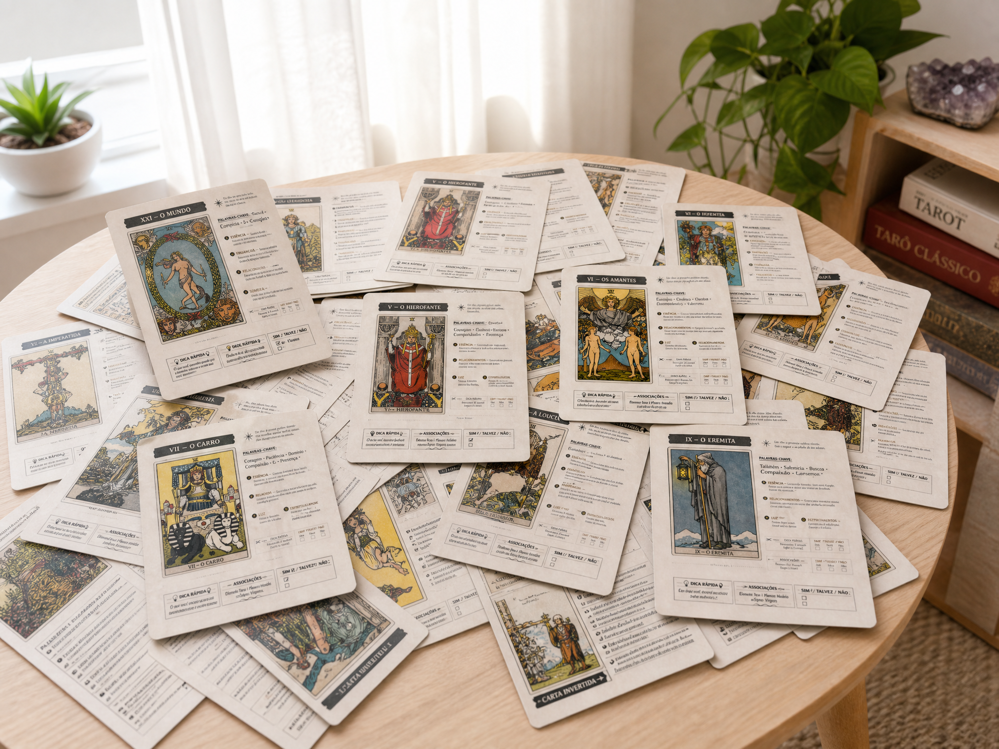 78 Cartas de Tarô e Seus Significados