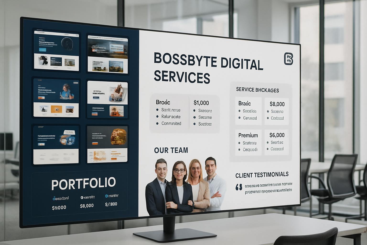 Веб-решения от Bossbyte Digital