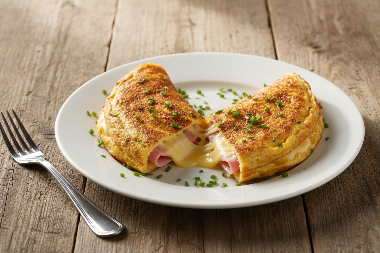 Omelete Tostada de Frios