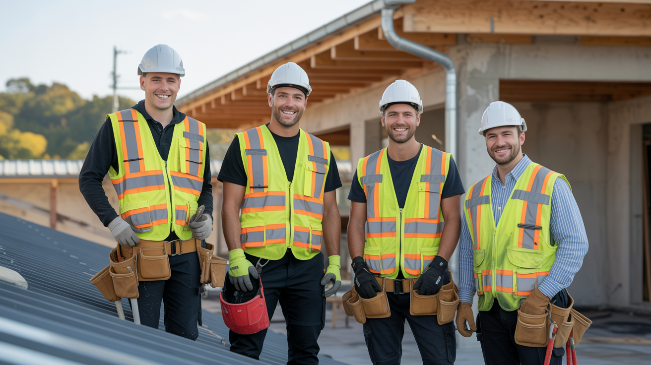 Northern Roofing Specialists team on a job site
