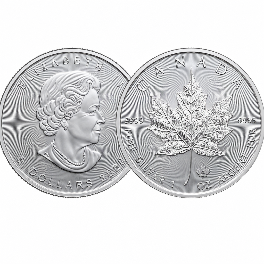 Royal Canadian Mint 1 oz Maple Leaf 2020 Silver Coin
