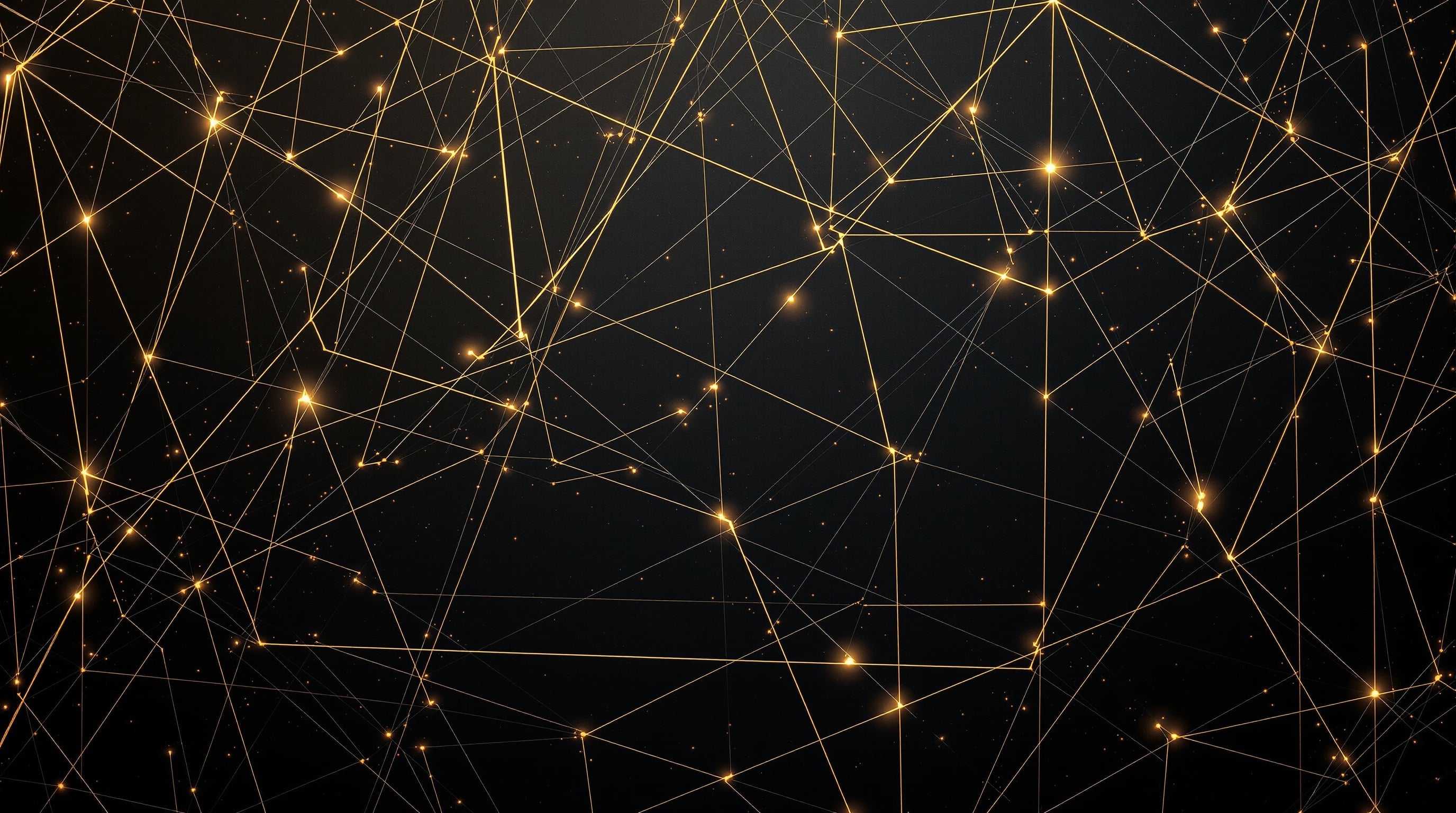 Golden geometric pattern representing precision methodology