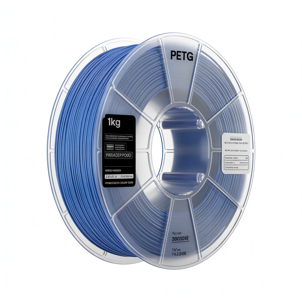 Filamento PETG 1kg - Azul Transparente