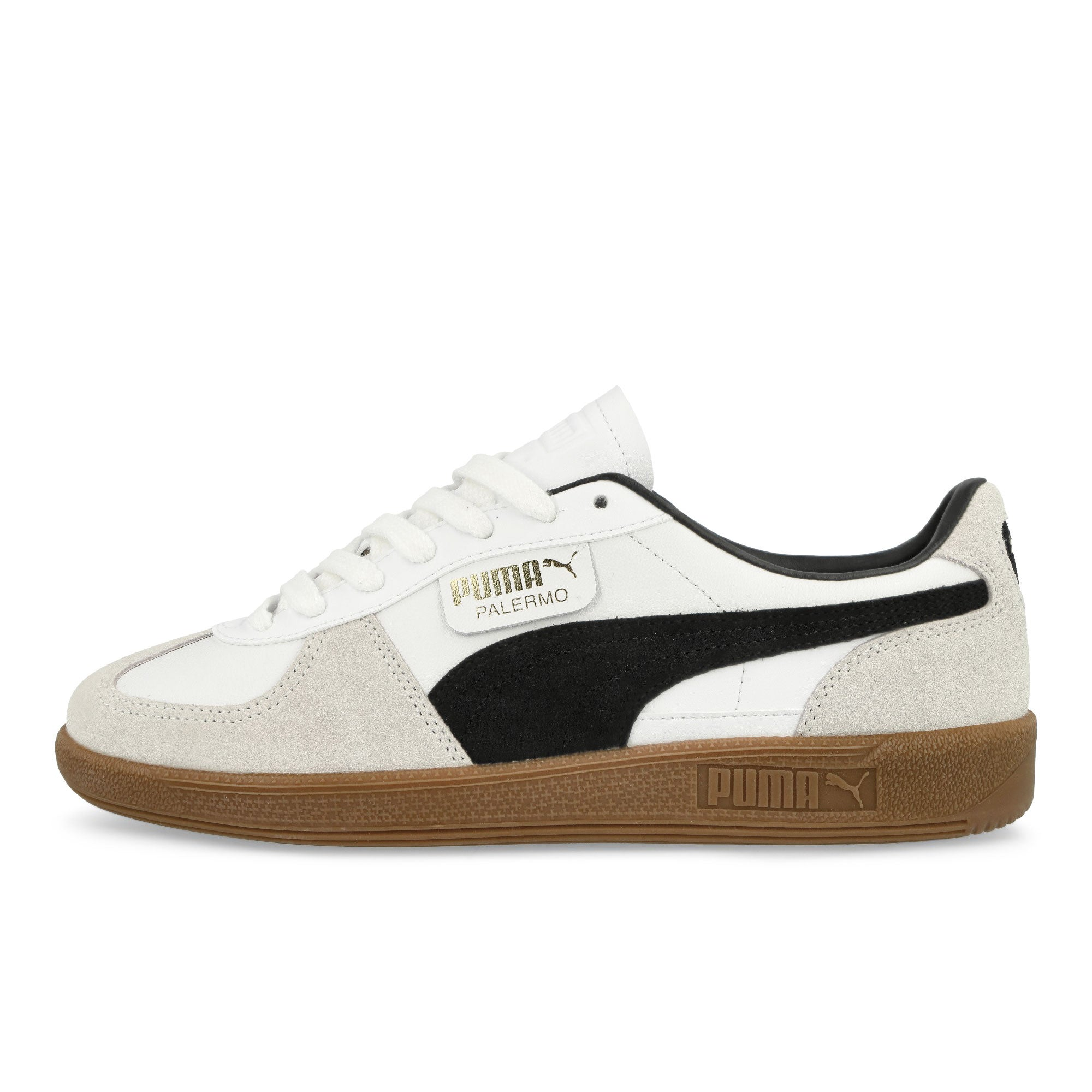 Puma Palermo Leather White/Vaporous Gray