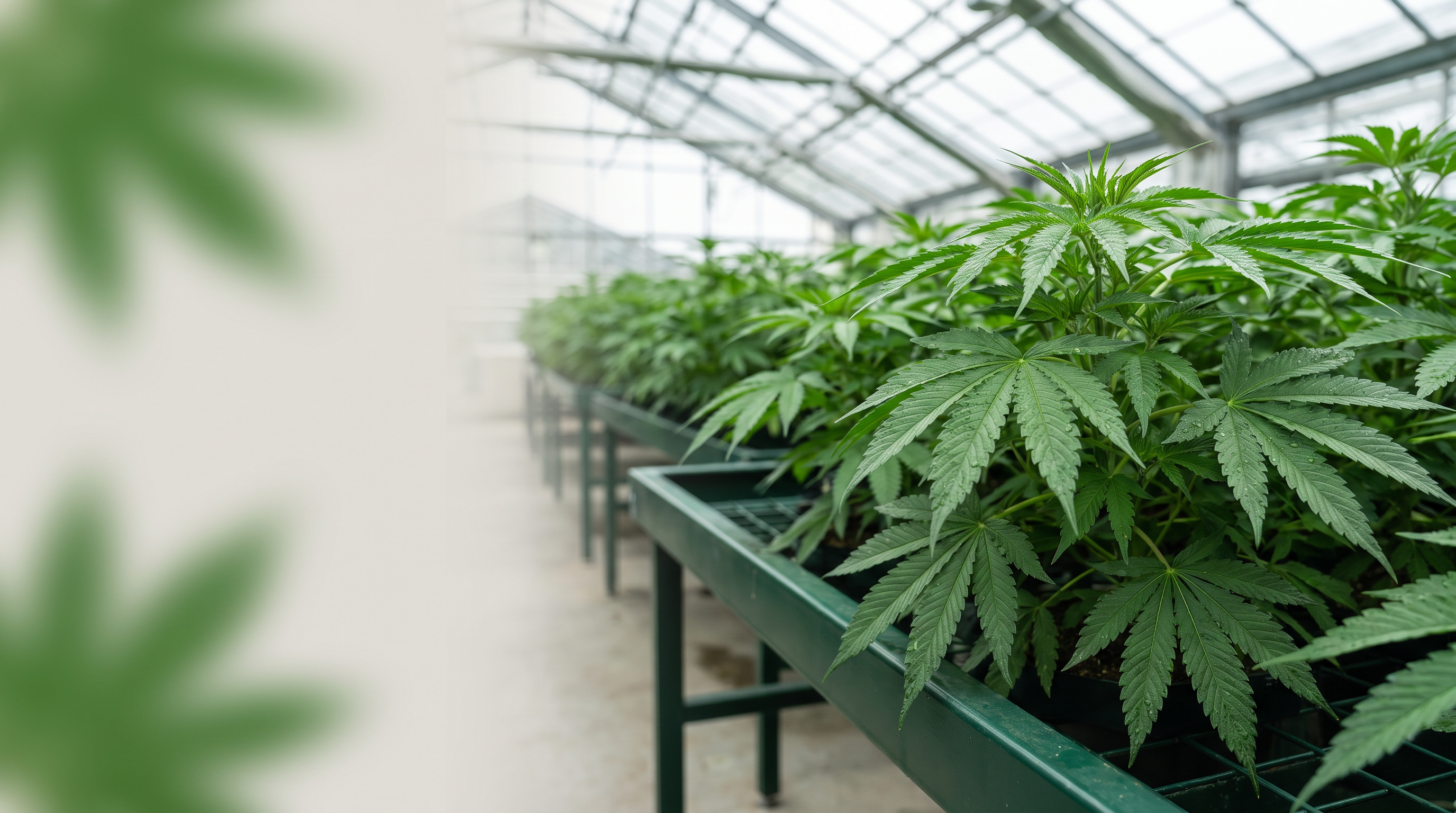 Estufa de cultivo de cannabis medicinal com controle técnico
