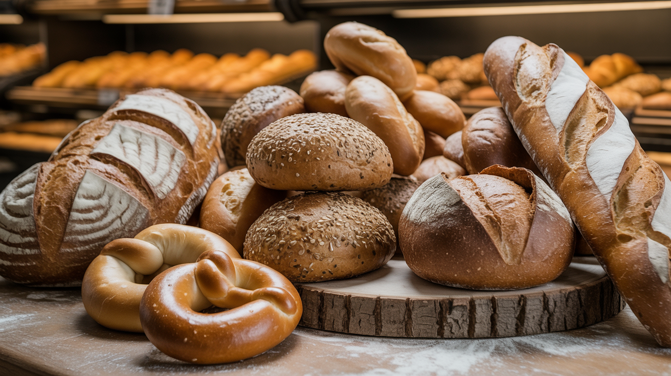 Frische Brötchen und Brot von Rausch's Bäckerei Frankfurt-Bornheim