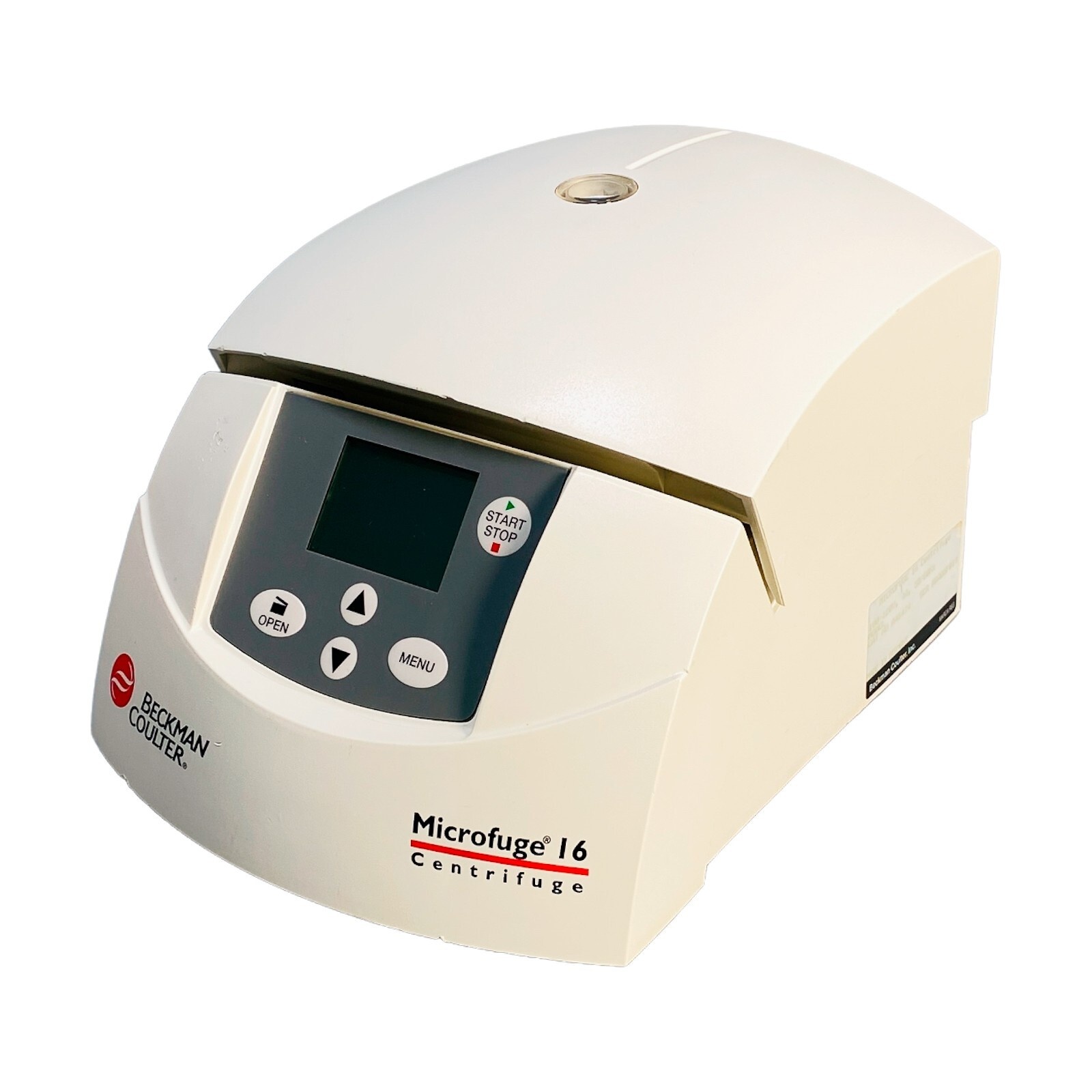 Beckman Coulter Microfuge 16 Centrifuge