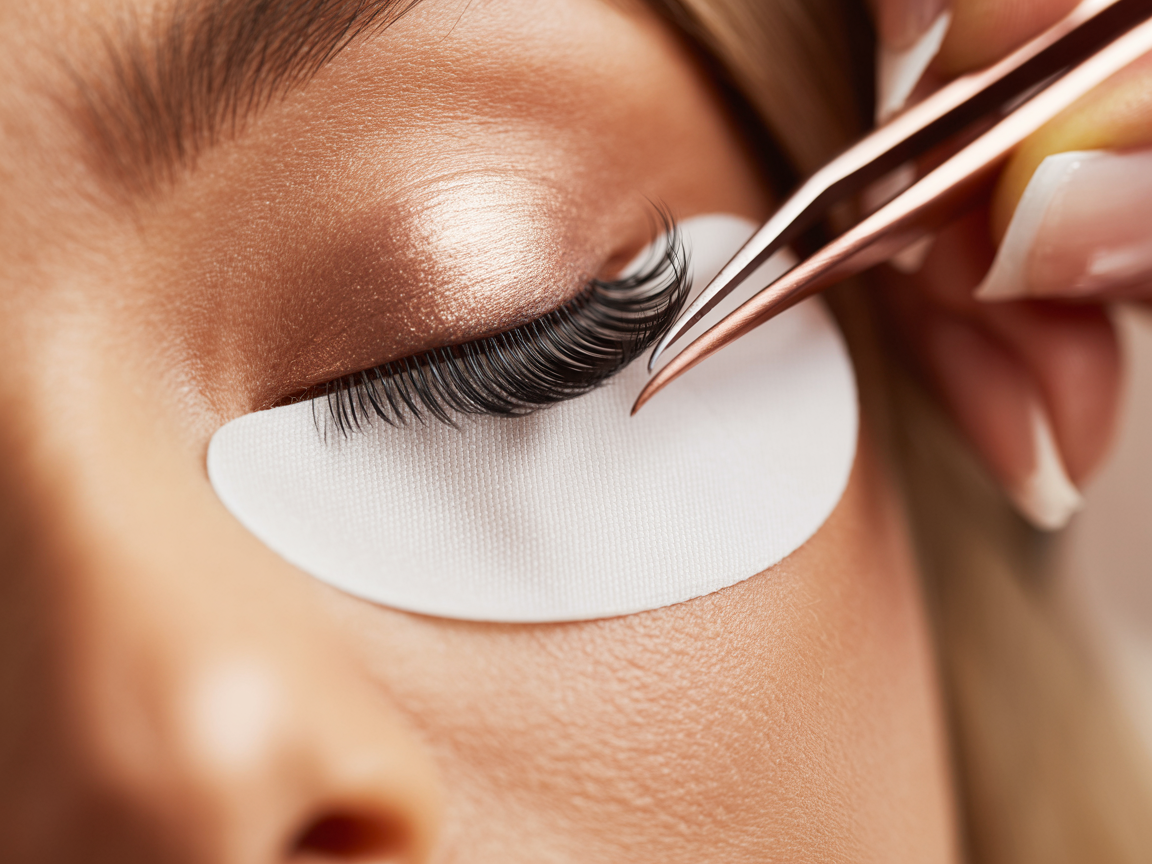 Eyelash Extension professional beauty treatment at BellarenasBeauty